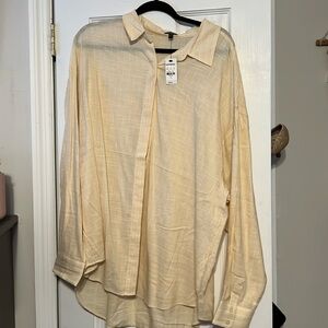 Express boyfriend portofino button down